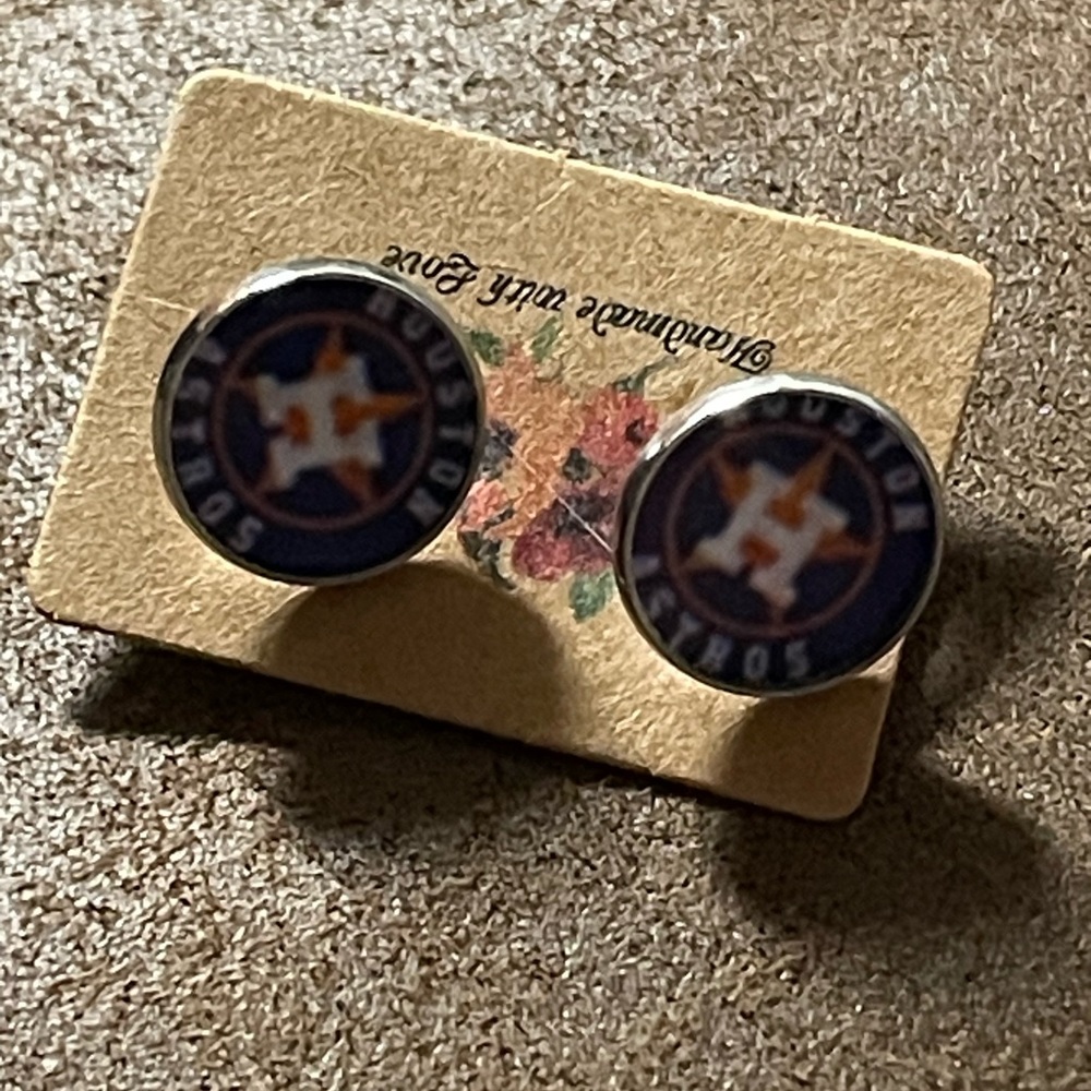Houston astros earrings